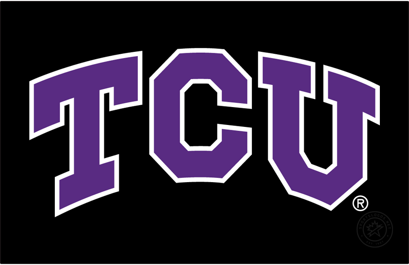 TCU Horned Frogs 2013-Pres Alt on Dark Logo v2 iron on transfers for T-shirts